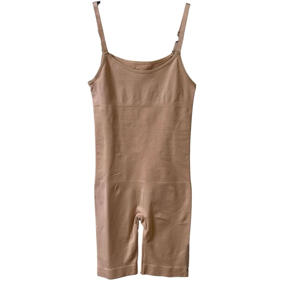 Shapermint Essentials full shaper tank and short beige sz small